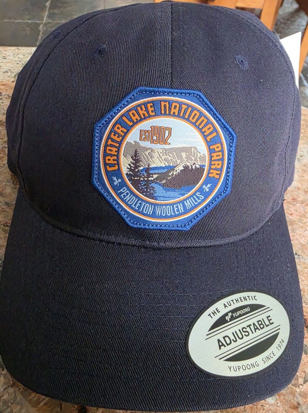 Pendleton National Park Hat -Crater Lake National Park Patch Baseball Cap NWT